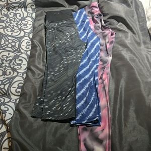 Lot of 3 workout leggings